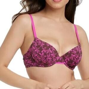 Auden The Everyday Bra in Pink Floral